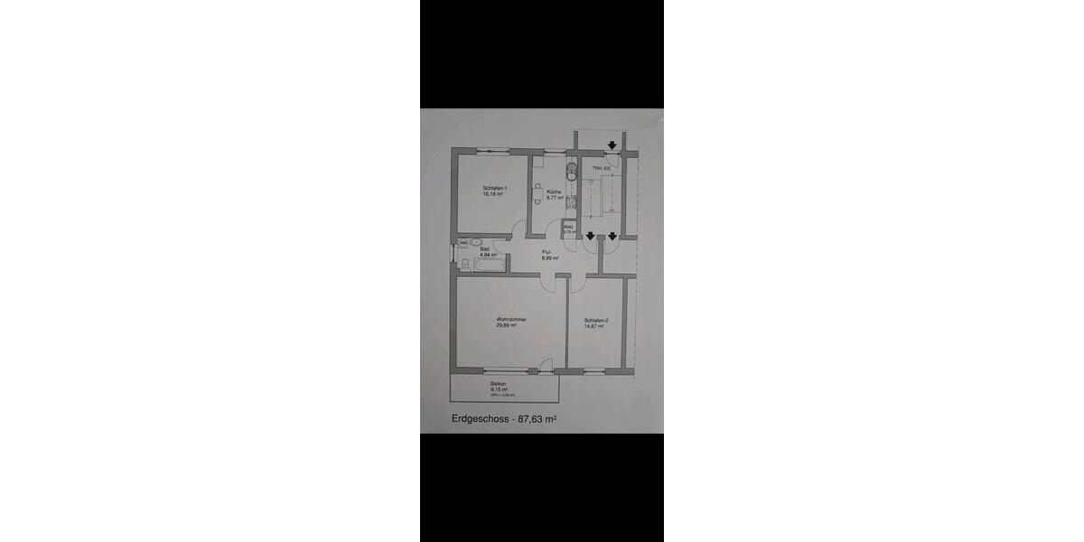 Erdgeschoßwohnung Harsum - 3 Zimmer, 88 m&sup2;, 149.999&euro; | Angebot:25044443