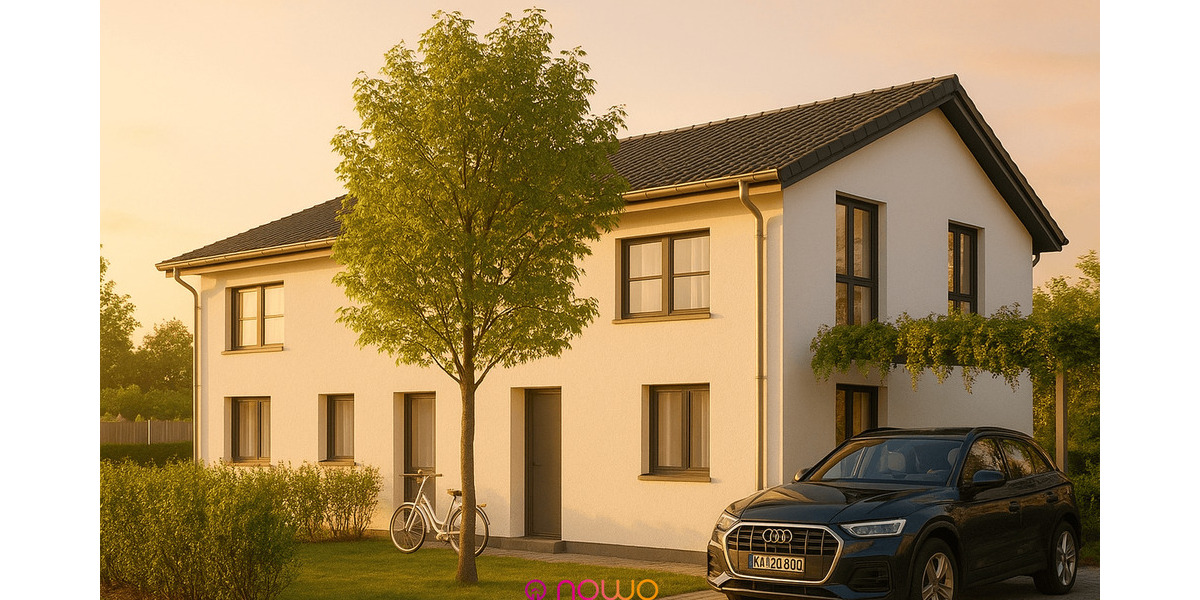 letzte Gelegenheit: Doppelhaus, bezugsfertig, KfW 40 mit über 140 qm Wfl. 4 zimmer