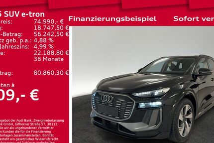 Audi Q6 e-tron 6.001 km 74.990 &euro; Berlin 12489