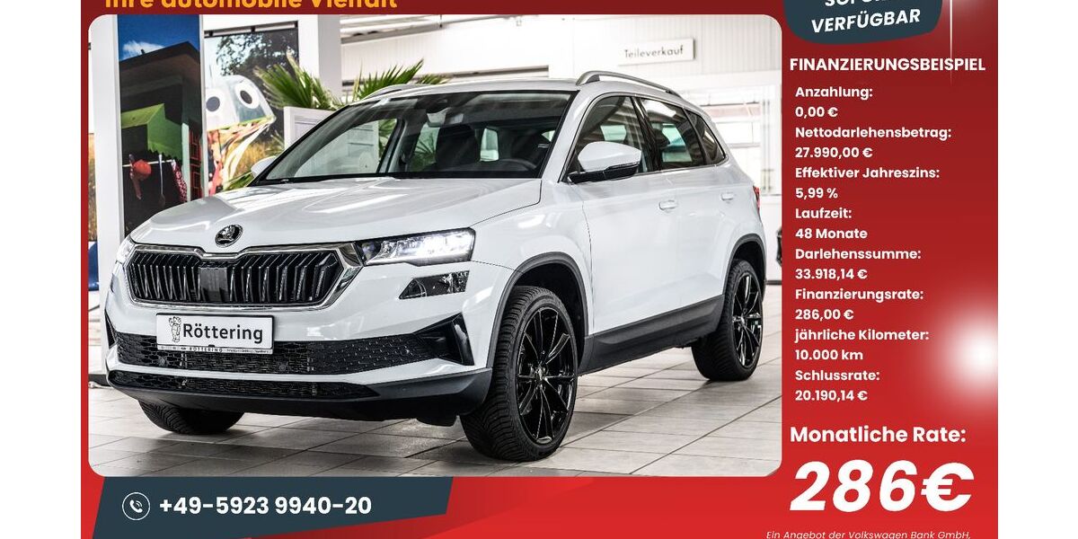 Skoda Karoq 11.700 km 27.990 &euro; Schüttorf 48465