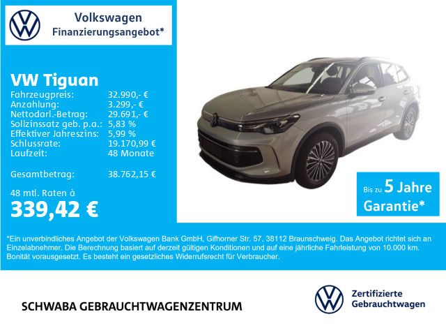 VW Tiguan 16.400 km 32.590 € Gersthofen 86368