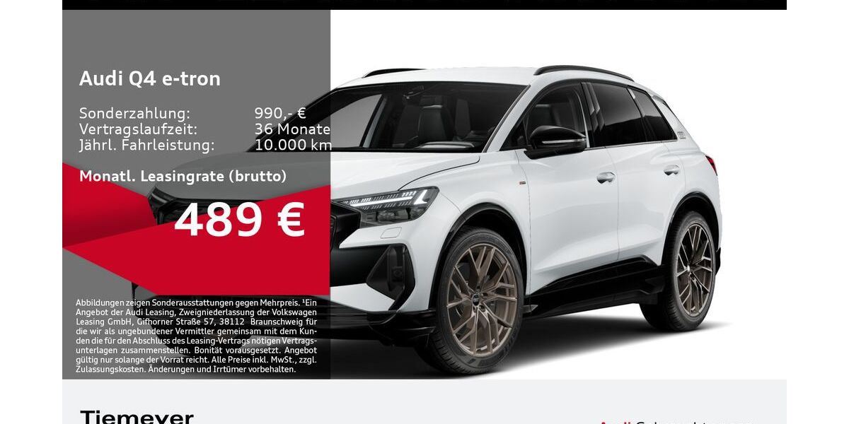 Audi Q4 e-tron 30.959 km 47.950 &euro; Lüdenscheid 58511