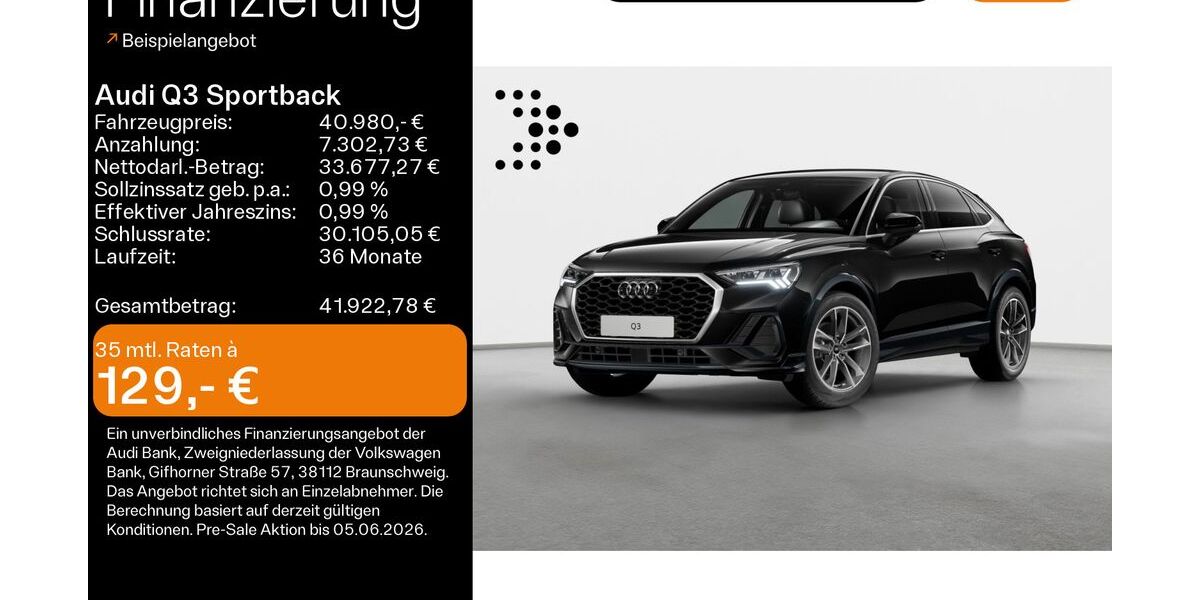 Audi Q3 13.490 km 40.780 &euro; Ebern 96106