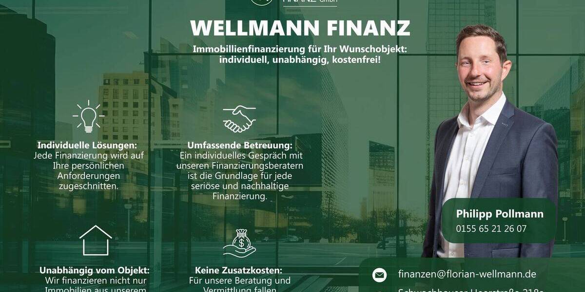 Etagenwohnung Bremen Hulsberg - 2 Zimmer, 52 m&sup2;, 229.000&euro; | Angebot:25996422