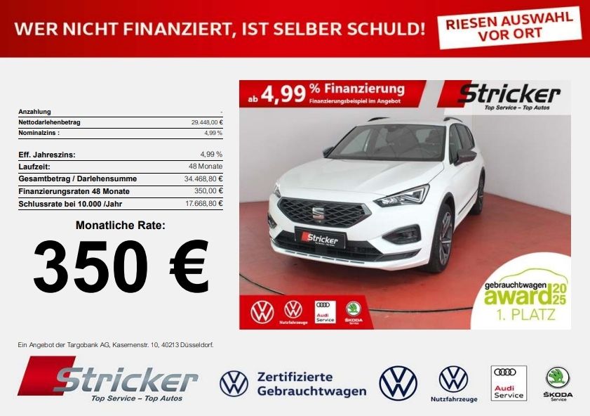 Seat Tarraco 58.506 km 28.988 &euro; Horn-Bad Meinberg 32805