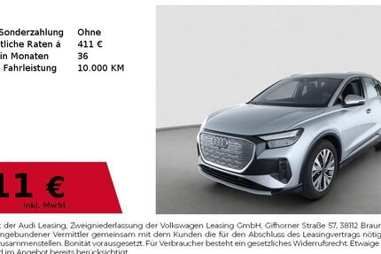 Audi Q4 e-tron 12.834 km 44.110 € Nürnberg 90411