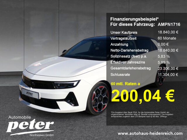 Opel Astra 73.182 km 18.840 &euro; Witzenhausen 37213