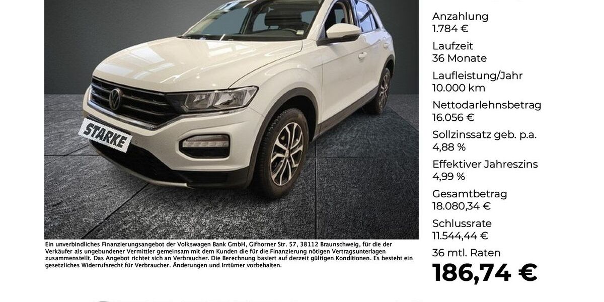 VW T-Roc 60.750 km 17.470 &euro; Vechta 49377