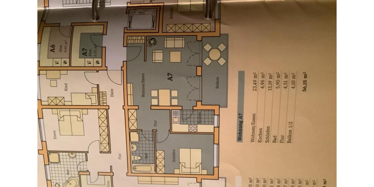 Etagenwohnung Mörfelden-Walldorf Walldorf - 2 Zimmer, 56 m&sup2;, 289.000&euro; | Angebot:26325846