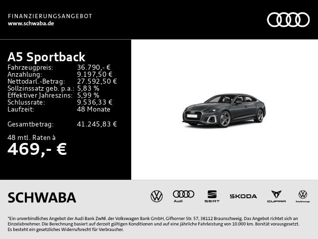 Audi A5 33.700 km 36.790 &euro; Gersthofen 86368