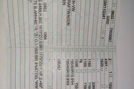 VW Touran 226.000 km 3.600 &euro; Gandesbergen 27324