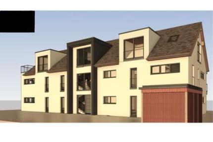 Neubau: Moderne 2-Zimmer-DG-Wohnung mit großem Balkon 2 zimmer