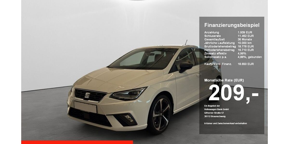 Seat Ibiza 17.525 km 18.390 &euro; Regensburg 93055