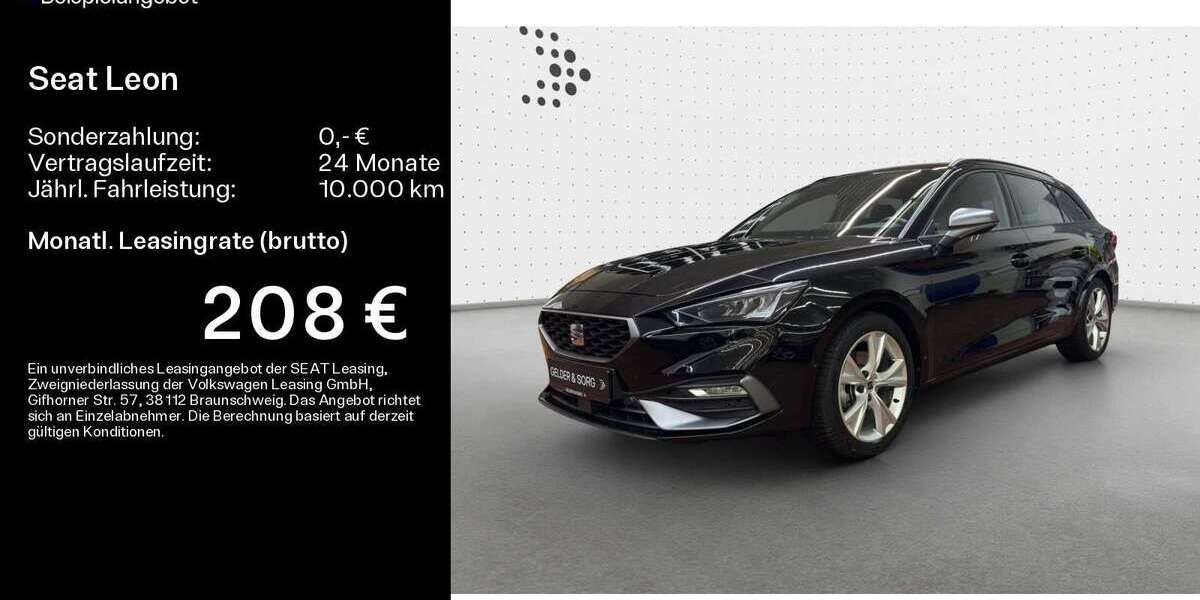 Seat Leon 16.882 km 27.990 &euro; Haßfurt 97437