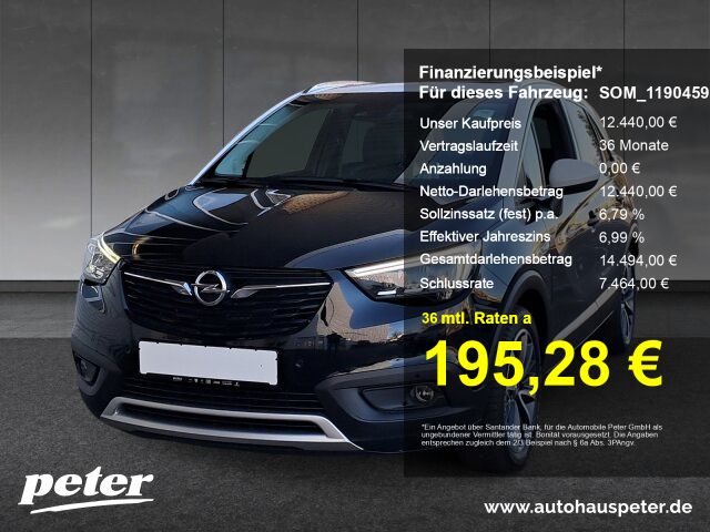 Opel Crossland (X) 87.373 km 12.440 &euro; Sömmerda 99610