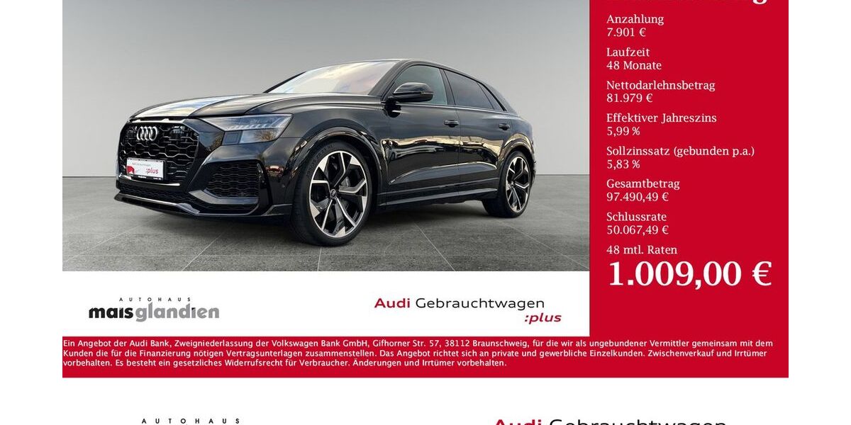 Audi RSQ8 45.530 km 89.880 &euro; Pronsfeld 54597
