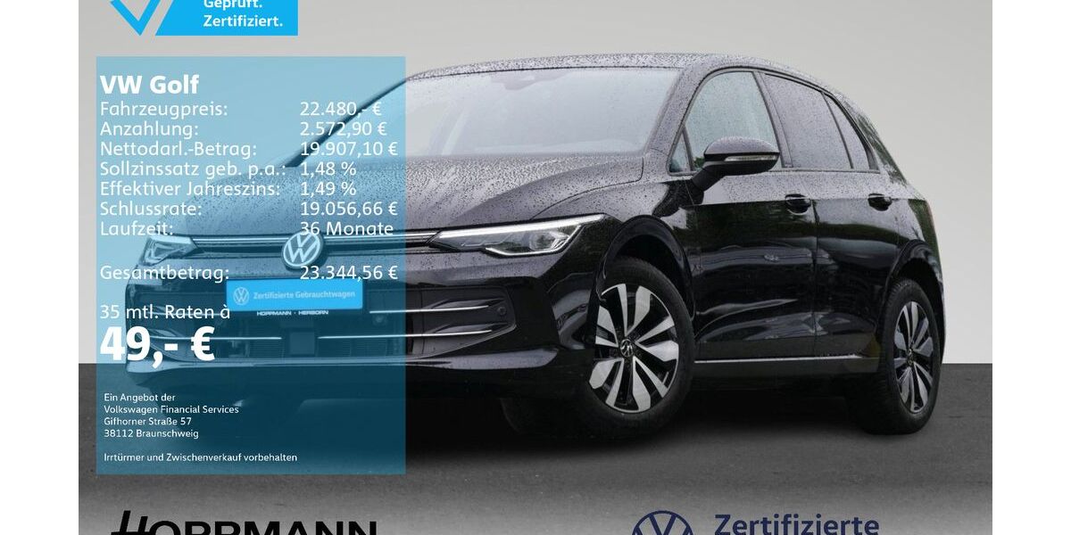 VW Golf 18.574 km 22.480 &euro; Herborn 35745