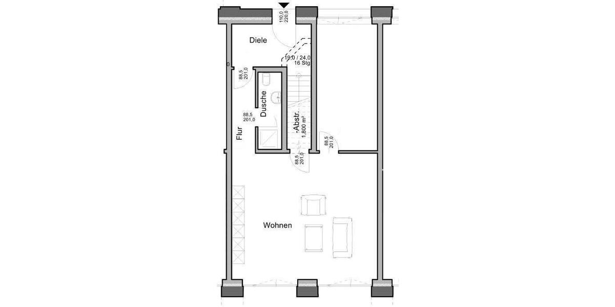 Einfamilienhaus Goch - 4 Zimmer, 149 m&sup2;, 1.395&euro; | Angebot:25311517