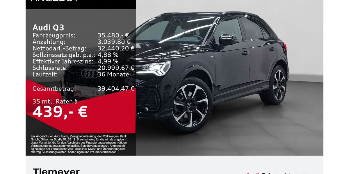 Audi Q3 59.114 km 34.680 &euro; Bochum 44809
