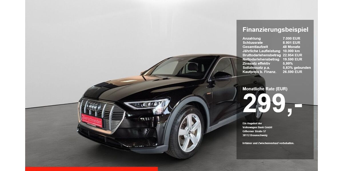 Audi e-tron 38.630 km 26.590 &euro; Regensburg 93055