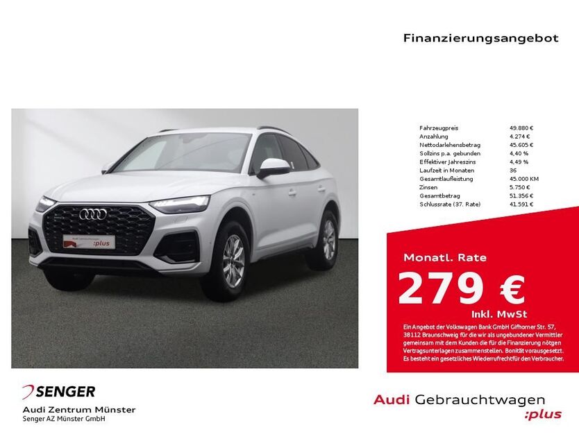 Audi Q5 10.218 km 49.880 € Münster 48153