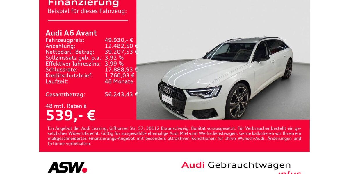 Audi A6 10.200 km 49.930 € Heilbronn 74074