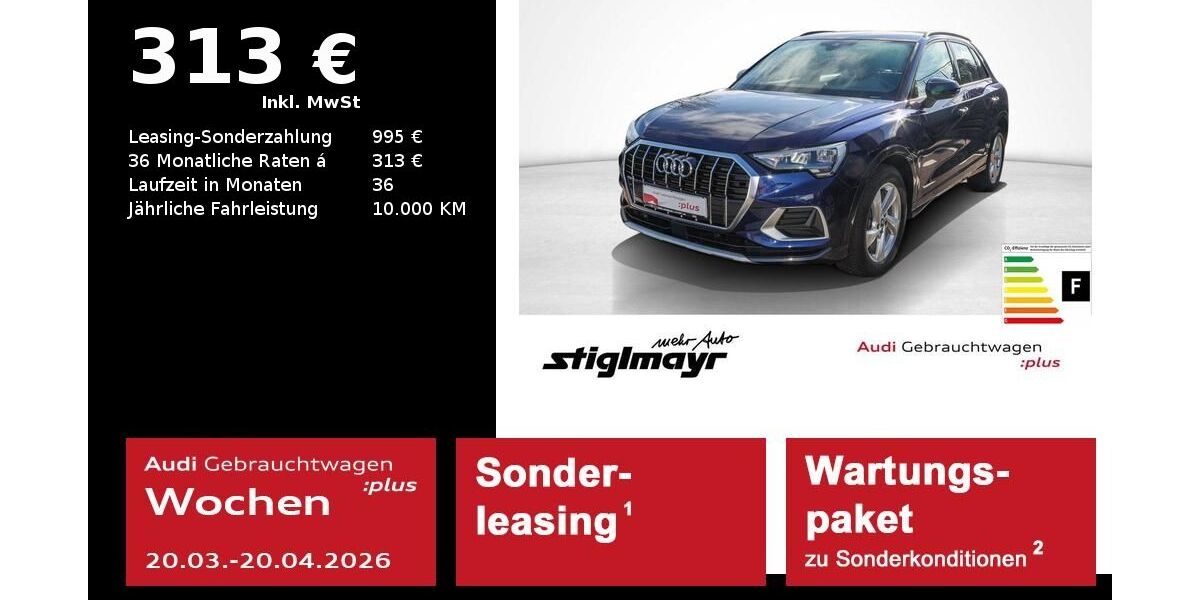 Audi Q3 26.495 km 34.418 &euro; Pfaffenhofen 85276