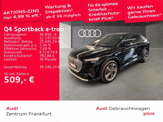 Audi Q4 e-tron 59.504 km 34.850 &euro; Frankfurt am Main 60326