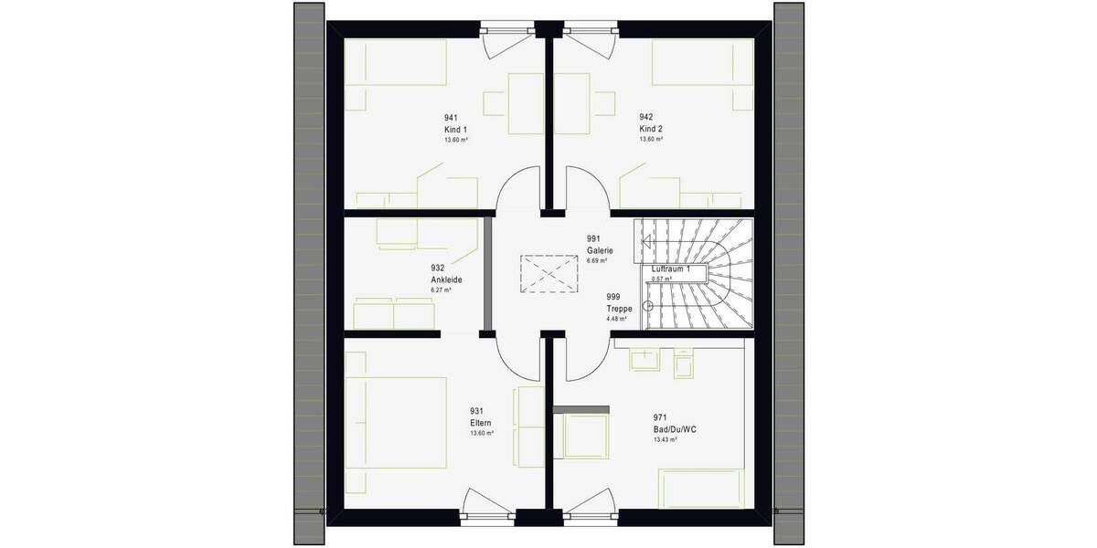 Einfamilienhaus Simmersfeld - 5 Zimmer, 145 m&sup2;, 398.949&euro; | Angebot:26414495
