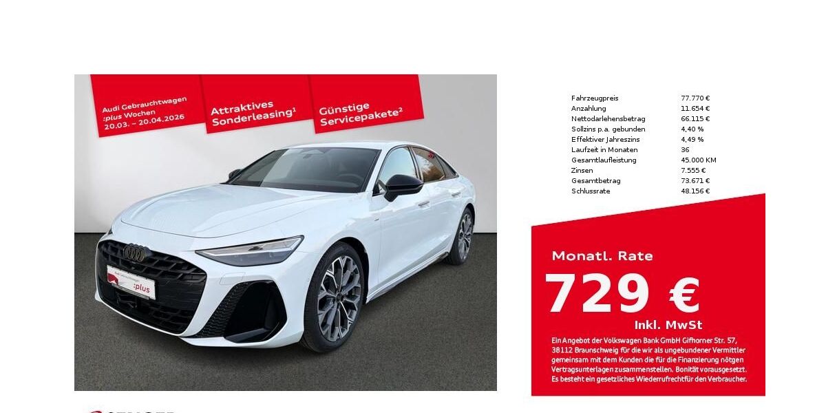 Audi A6 1.111 km 77.770 &euro; Bielefeld 33609