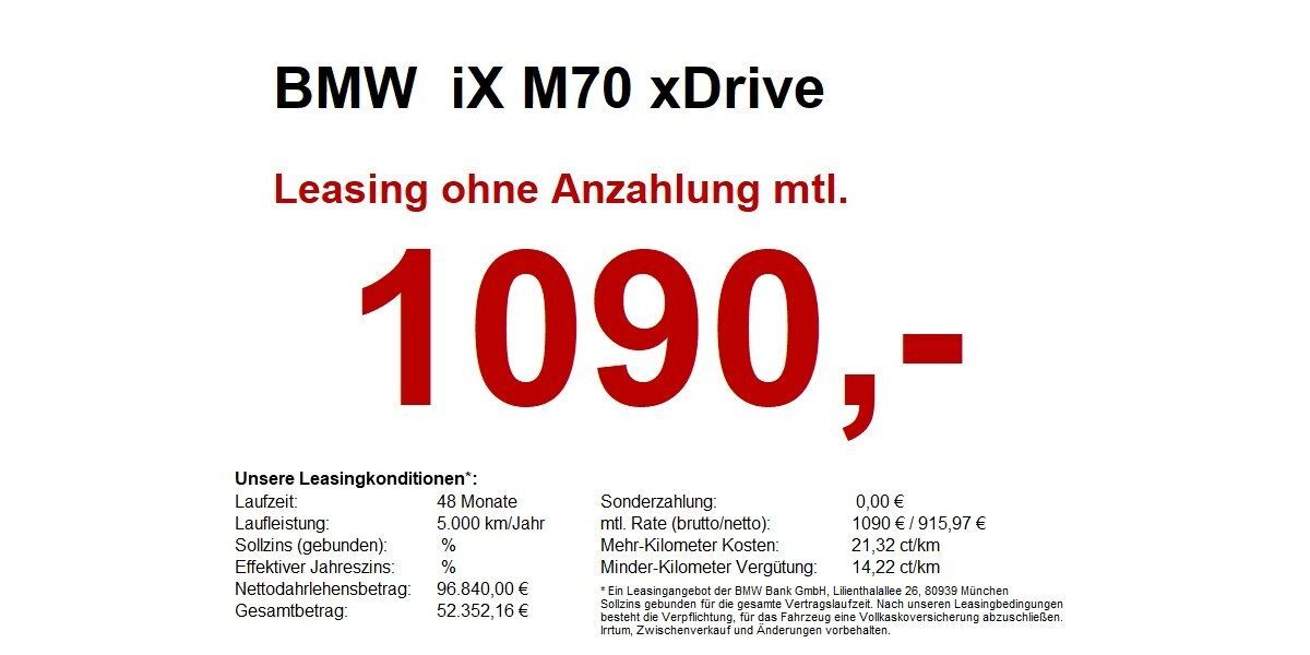BMW iX 4.526 km 94.580 &euro; Miltenberg 63897