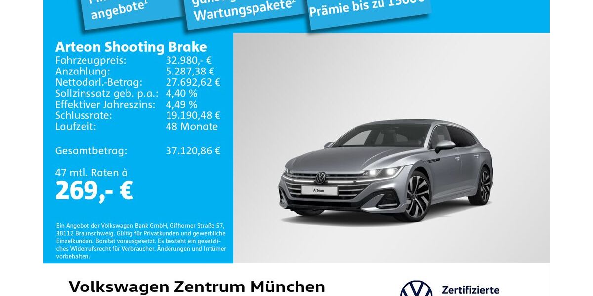 VW Arteon 35.252 km 32.980 &euro; München 80687