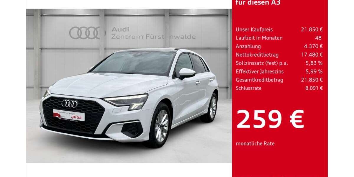 Audi A3 96.495 km 21.850 &euro; Fürstenwalde/Spree 15517