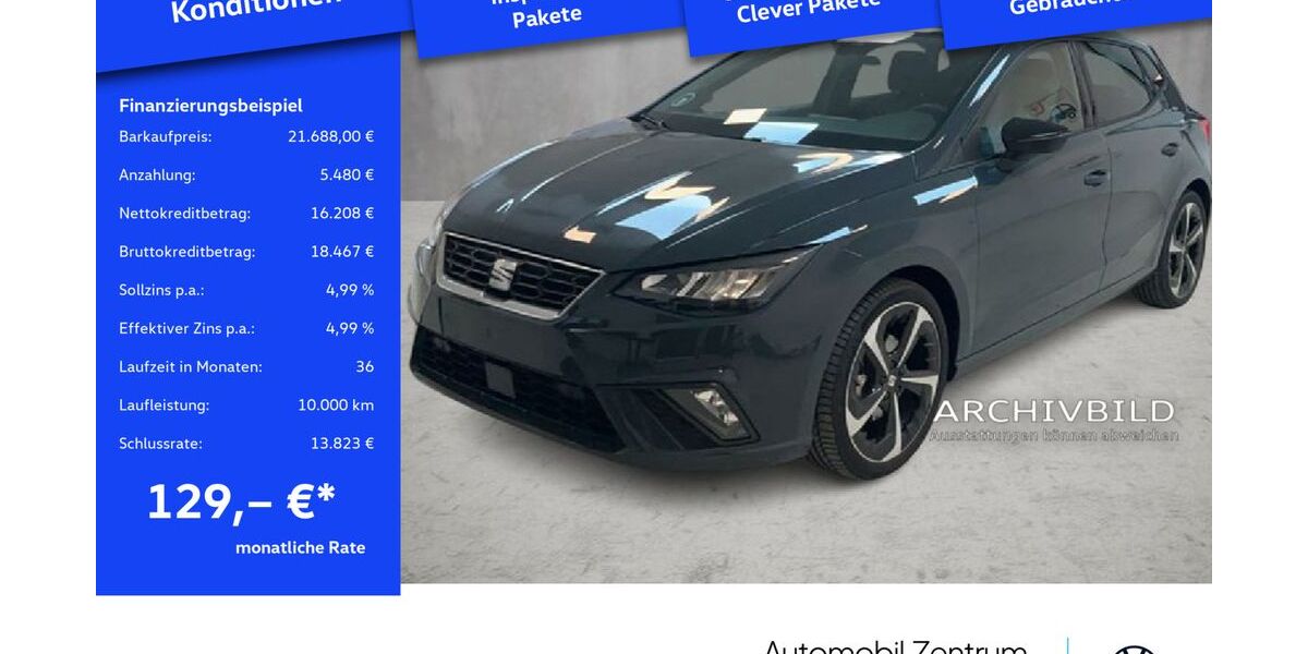 Seat Ibiza 19.979 km 21.688 &euro; Leverkusen 51379
