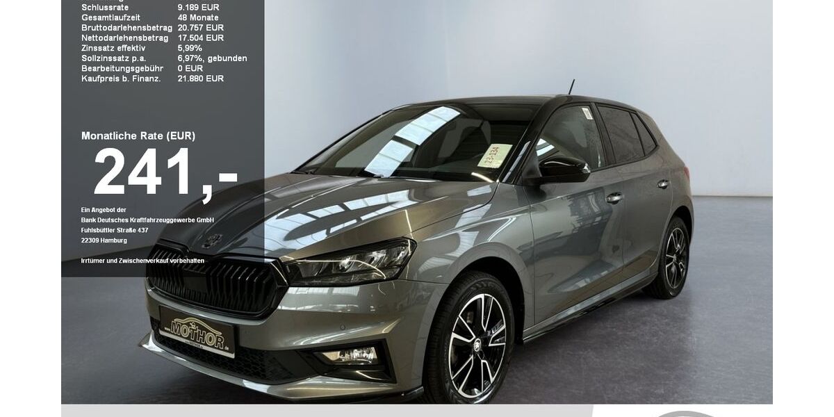 Skoda Fabia 42.732 km 21.878 &euro; Brandenburg 14770