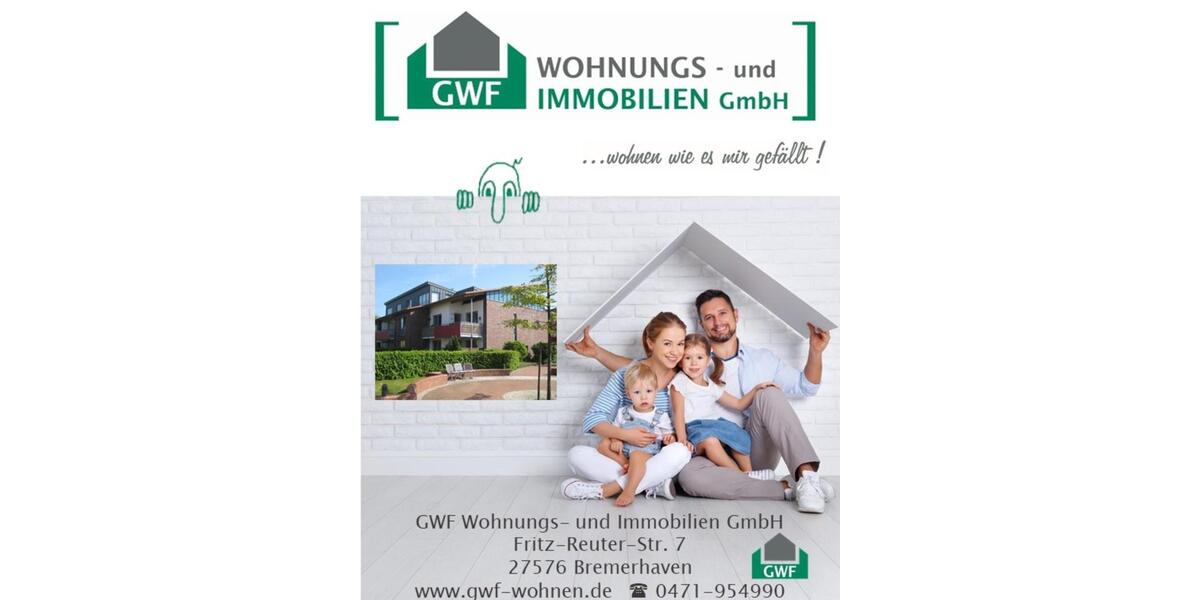 Erdgeschoßwohnung Bremerhaven Geestemünde - 2 Zimmer, 72 m&sup2;, 499&euro; | Angebot:25378860