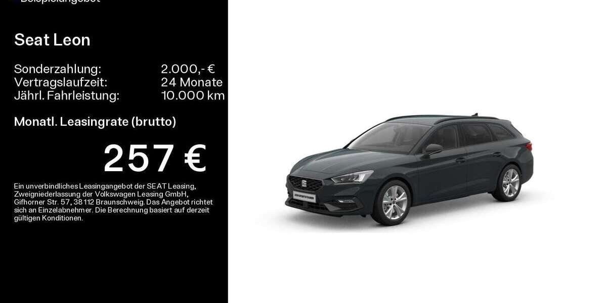 Seat Leon 1.001 km 31.990 &euro; Haßfurt 97437