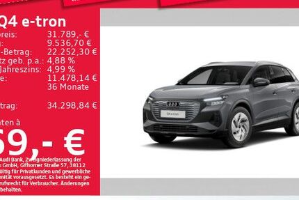 Audi Q4 e-tron 27.614 km 31.789 &euro; München 81825