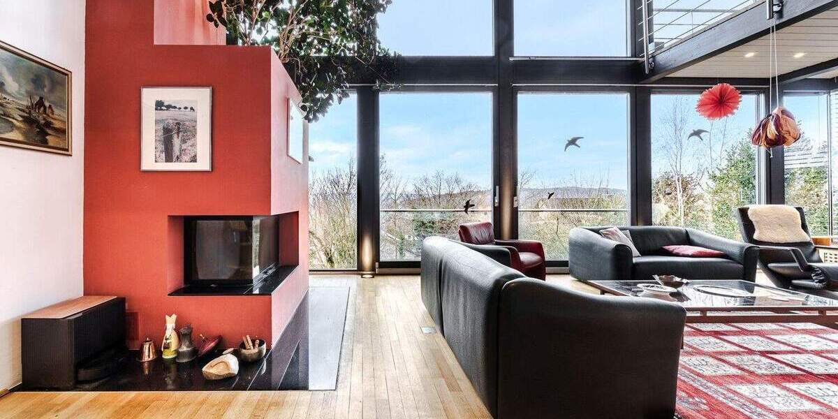 Ausblick - Licht - Natur - Privatsphäre - Ruhe: Architektenhaus mit außergewöhnlichem Grundriss 7 zimmer