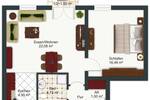 Etagenwohnung Schrobenhausen - 2 Zimmer, 53 m&sup2;, 146.000&euro; | Angebot:25971352