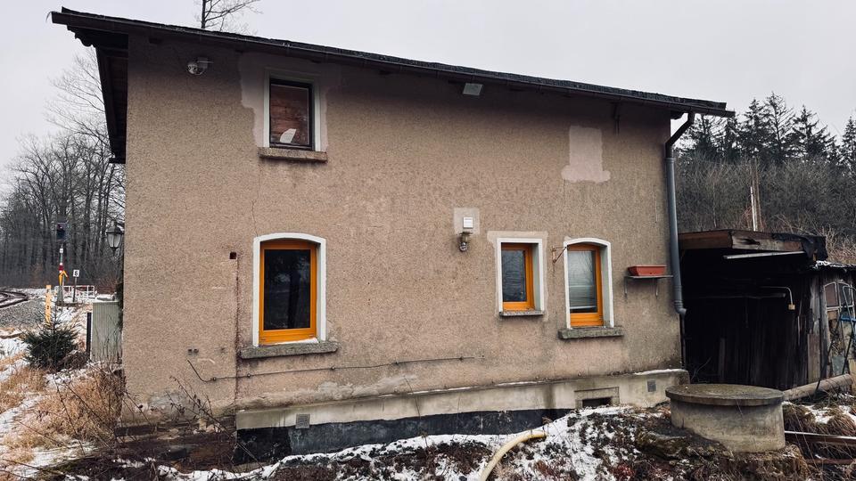 Bahnwärter Haus in Treuen