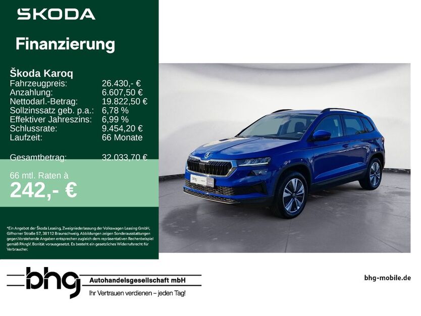 Skoda Karoq 68.848 km 26.430 € Kehl 77694