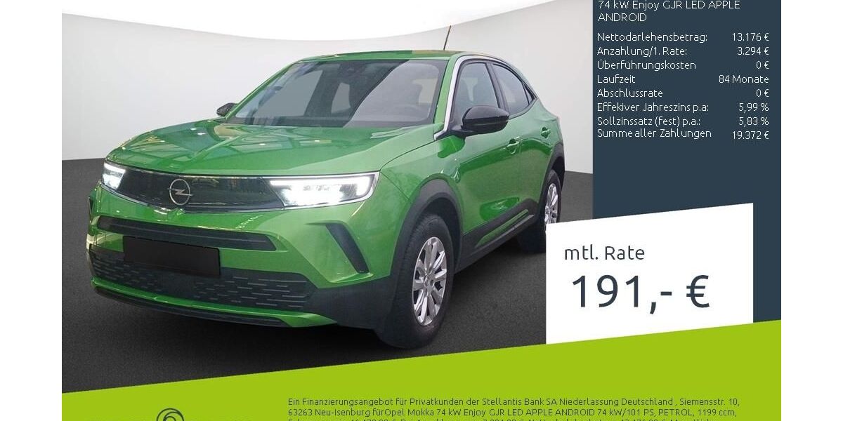 Opel Mokka 25.024 km 14.870 &euro; Borken 46325