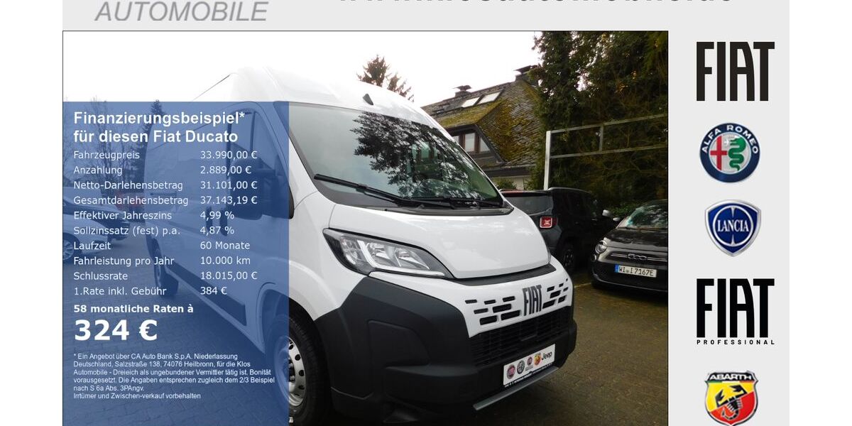 Fiat Ducato 4.700 km 33.990 &euro; Dreieich 63303