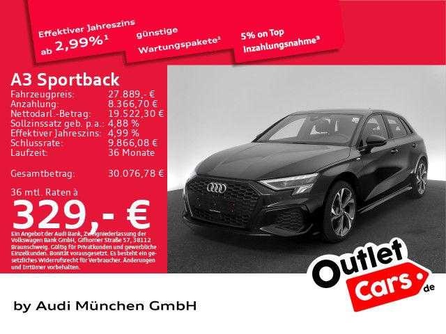 Audi A3 40.944 km 27.889 &euro; München 80935