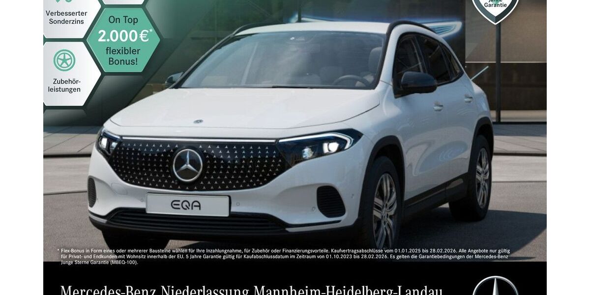 Mercedes-Benz EQA 5.510 km 35.690 &euro; Mannheim 68165