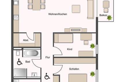 Wohnung Tostedt Todtglüsingen - 4 Zimmer, 103 m&sup2;, 459.000&euro; | Angebot:24791458