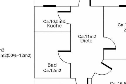 Wohnung Weiskirchen - 3.5 Zimmer, 84 m&sup2;, 672&euro; | Angebot:26129466