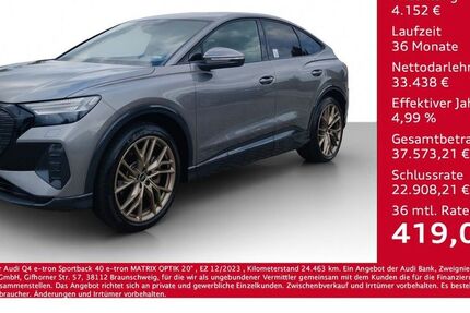 Audi Q4 e-tron