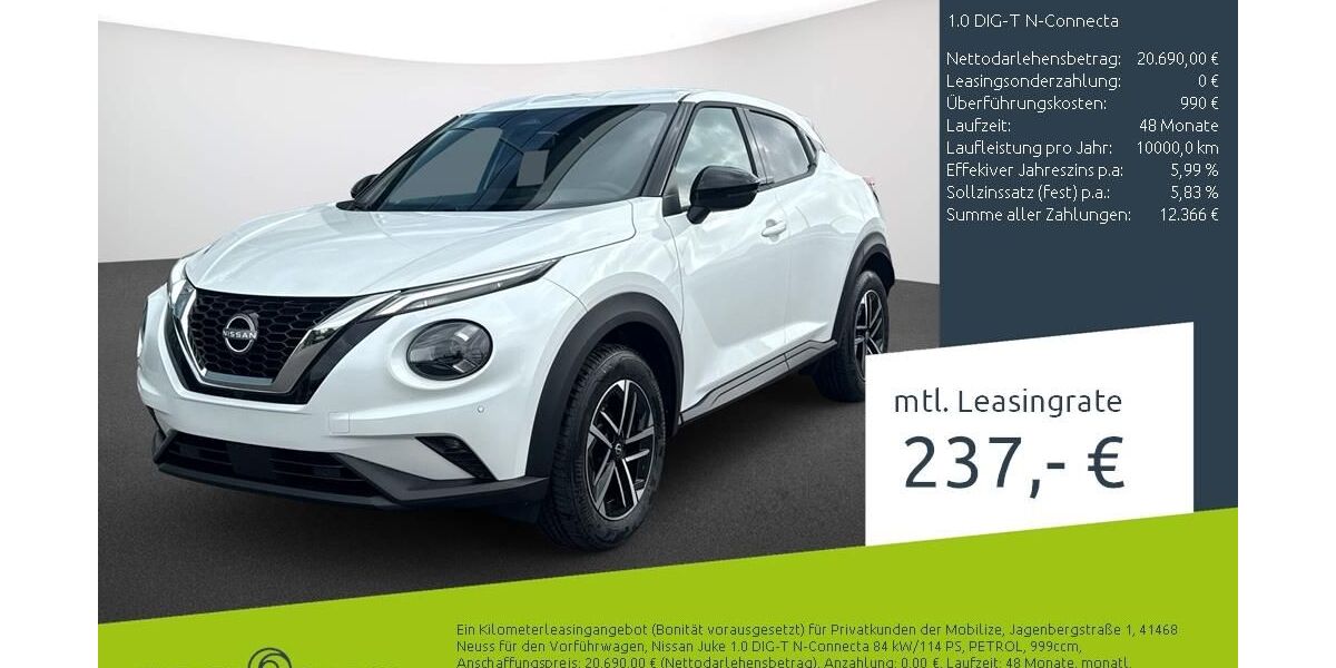 Nissan Juke 5.000 km 19.670 &euro; Münster - Amelsbüren 48163